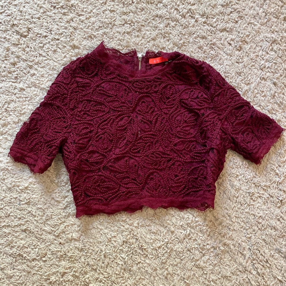 Lace Crop Top